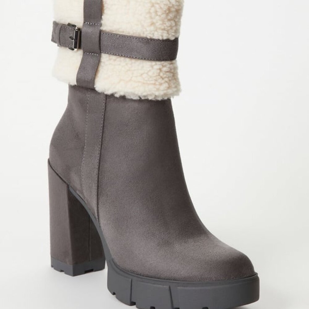 Gray Ankle Boots for Women